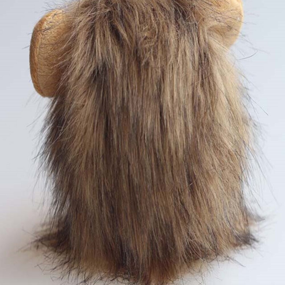 Koty akcesoria kostium dla zwierząt lwia grzywa czapka z peruką ubranko dla kota w górę dekoracja Halloween