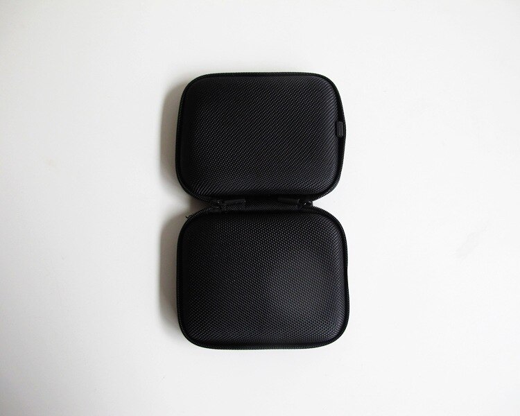 Boîtier etui fermeture éclair sac de voyage pochette de rangement couverture rigide sac protecteur pour g-ameboy Advance SP G-BA SP: Black