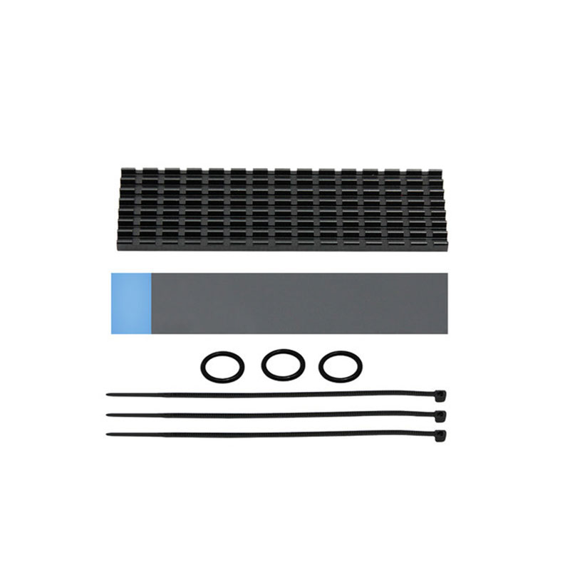 GELID PC Water Cooling SSD Cooler Solid State Hard Drive Heat Sink Thermal Pad Conductivity 12W/MK Easy Heat Dissipation: Default Title