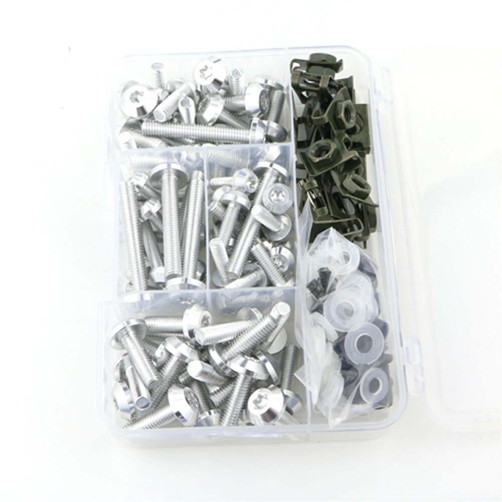 Kit completo de tornillos de carenado para motocicleta YAMAHA FZ1 FZ6 FZ8 MT01 MT-125 MT07 MT-07 FZ-07 MT09 FZ-09 MT10 MT15 XJR400 XJR1300