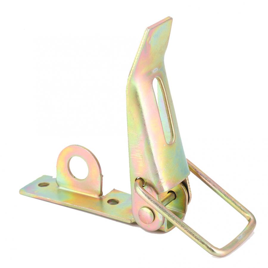 4pcs Hasp Suitcase Chest Lock Clasp Box Latch Catch Fastener Color Zinc Plating Iron