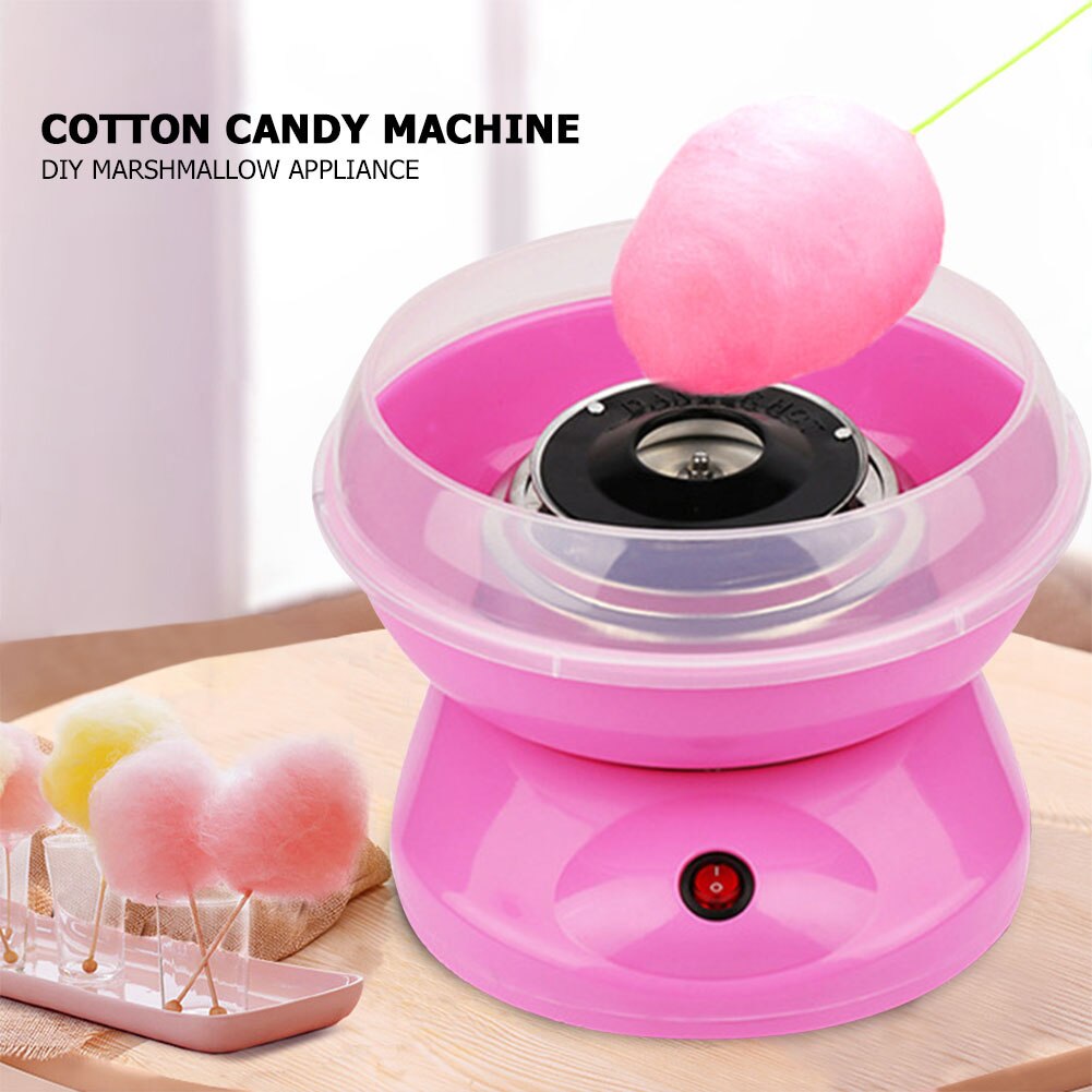 Stainless Steel Light Electric Sweet Floss Device Portable Cotton Sugar Floss Machine for Cotton Candy Rapid Making