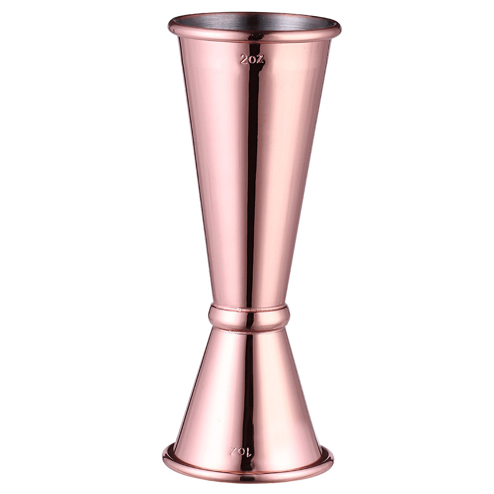 Stainless Steel Measuring Cup Double Head Measuring Tool Ounce Alcohol Whiskey Cocktail Drink Wine Shaker Home Bar Tools 30/60ml: C