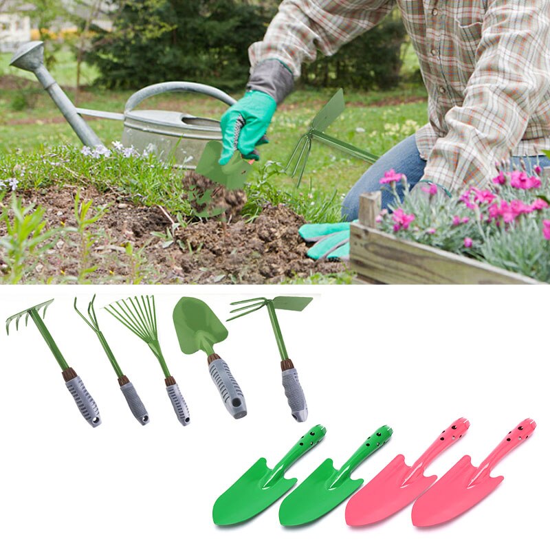 Handle Small Iron Trowel,Gardening Potting Soils Scoop Hand Trowel Soils Diggers Flower Shovel Gardening Small Shovel Random