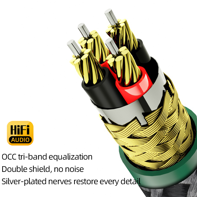 ATAUDIO HiFi USB Cabo USB Tipo A para B Áudio usb otg tipo B Cabo para PC DAC Mobile