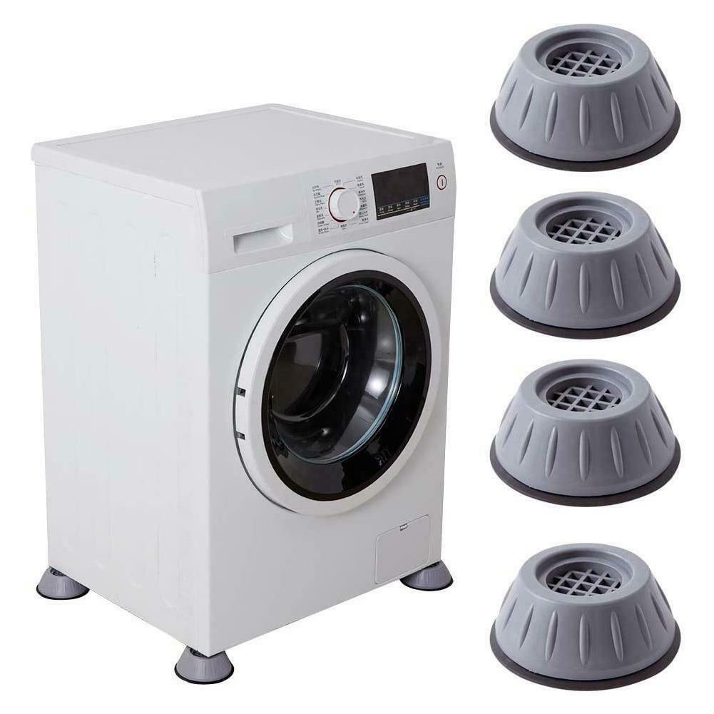 Coussinets de pieds Anti-Vibration, 1 à 4 pièces, tapis antidérapant silencieux pour lave-linge et sèche-linge, Support de Machine, amortisseurs, meubles
