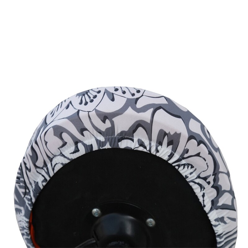 Ronde stoelhoezen, elastische stoelhoezen met bloemenprint, stofdicht en wasbaar, voor thuis, restaurant, hotel