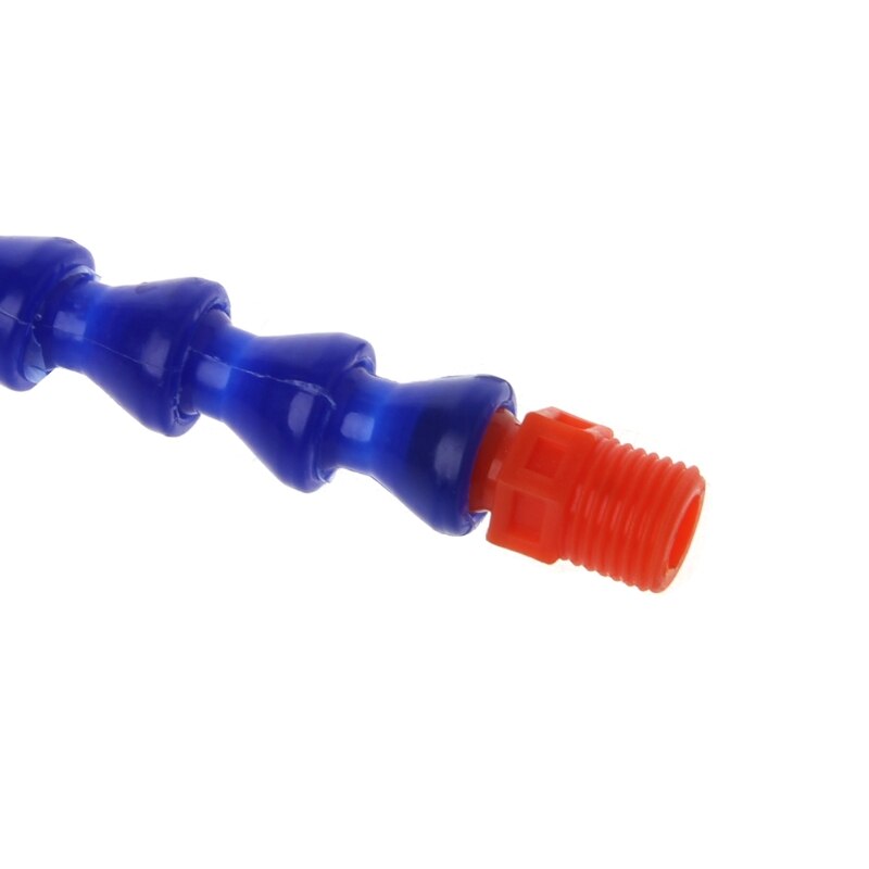 Hngchoige Plastic 10 Stuks Ronde Nozzle 1/4PT Blauw Oranje Flexibele Olie Koelvloeistof Pipe Slang Niet Giftig En lange Levensduur