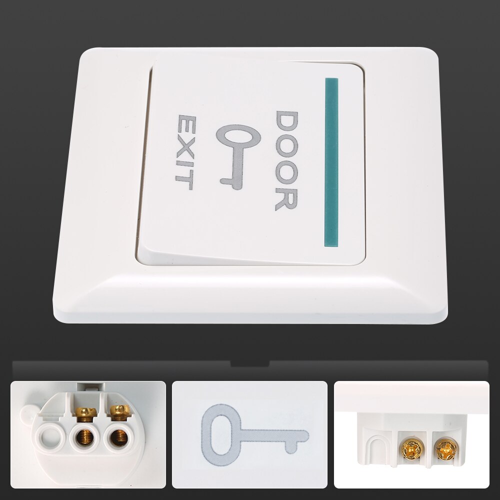 Door access control EXIT button automatically restroration push release for access system nomal open signal