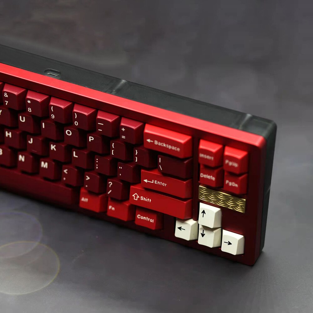 GMK Jamon Clone DOUBLE SHOT 173 Keys Cherry Profile personalise Keycap For GMMK Pro NJ68 Mechanical Gaming Keyboard