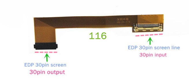 Lcd-scherm Led Edp 40pin Naar 30pin Connector Conv... – Vicedeal