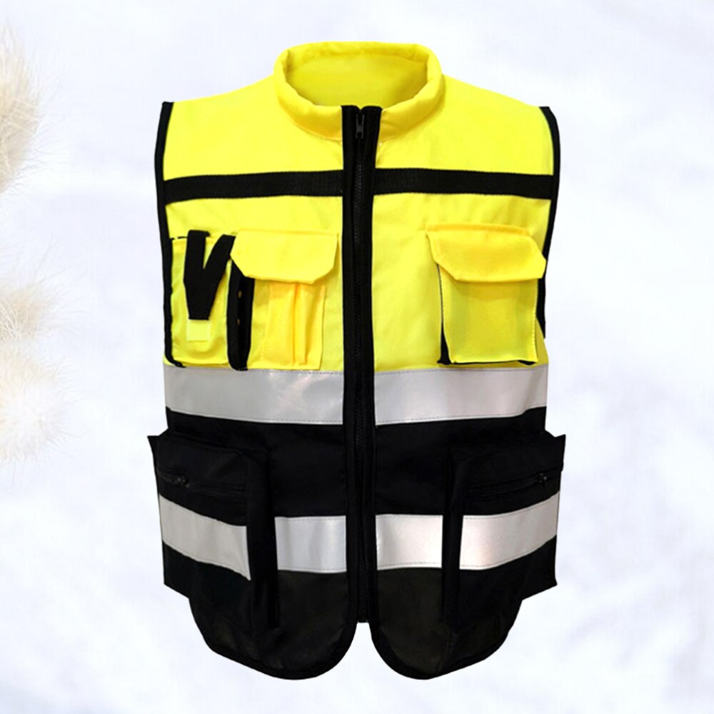 1PC Safety Vest Durable Protective Safety Vest Safety Gear Traffic Clothes for Biking Jogging