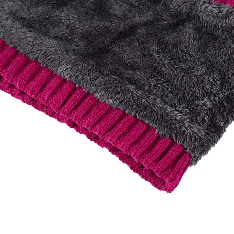 Gorro de lana para hombre, bufanda de invierno, forro polar cálido, gorro, gorro, dos en uno, deportes, esquí, montaña, escalada, invierno, otoño, invierno