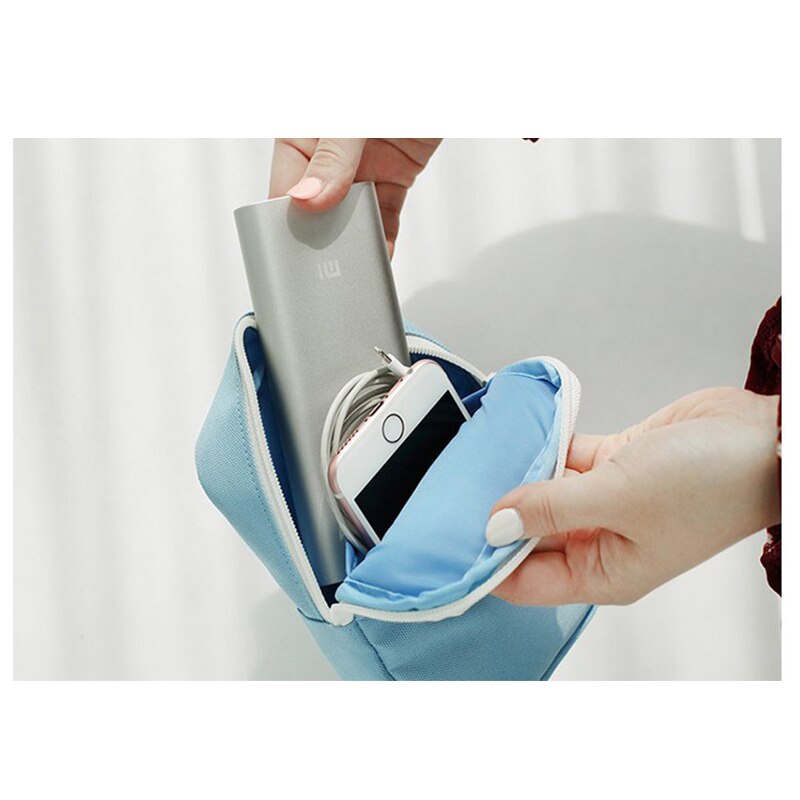 Travel Accessories Storage Bag Multifunction Digital Pouch Case/ Makeup Smartphone Charger Headset Data Cable Finishing Package