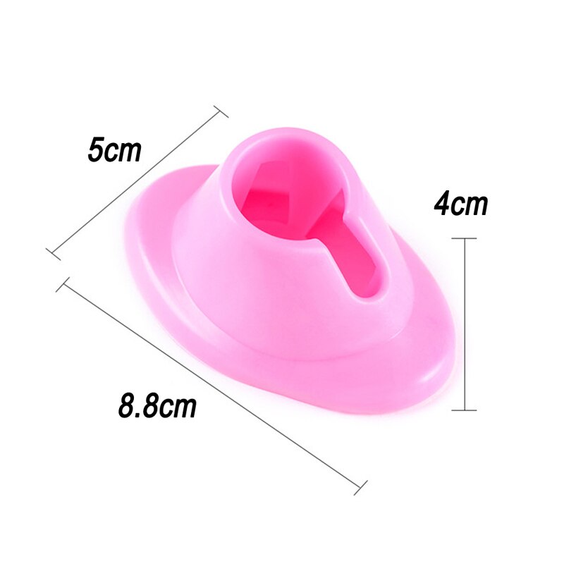 Søt gummi neglelakk flaskeholder for neglekunst lakk polish sete rack for akryl negle glass boks verktøy