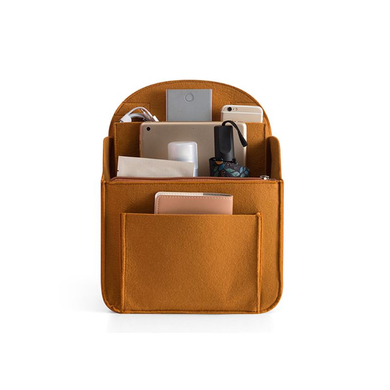Tragbare Fühlte Lagerung Organizer Einsatz für Rucksack Rucksack Handtasche Schulter Tasche 7XEC