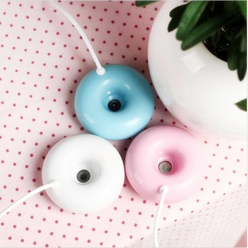 1pc Mini Portable Donuts USB Air Humidifier Purifier USB Aroma Essential Oil Diffuser Mist Maker For Home Atomizer Aromatherapy