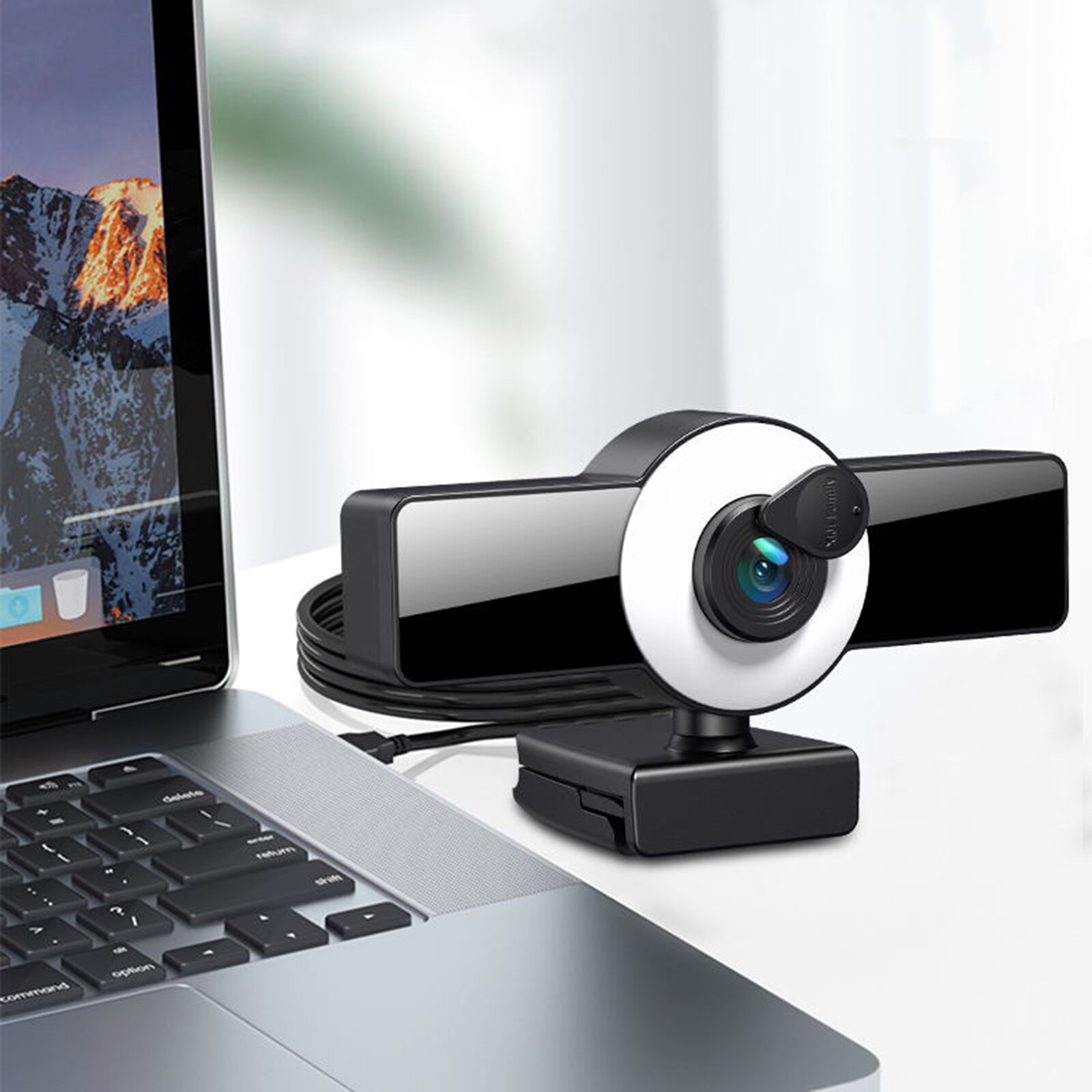 Web Camera Usb Computer Camera Auto-Focus Voor Pc Laptop Video Bellen Opname Conferencing Gaming: 4k
