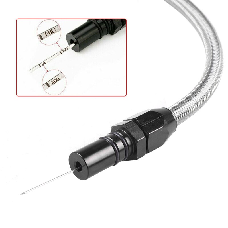 Flexible Stainless Dipstick TH350 Stainless 350 Transmission Tranny SBC BBC Transmission for Chevy GM