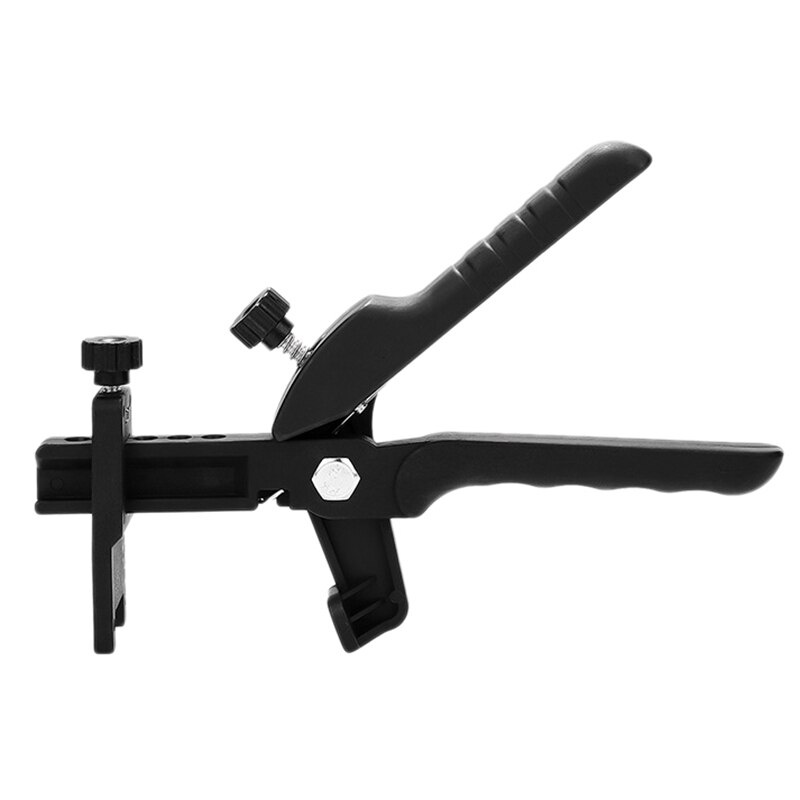 Black Tile Leveling System Kit Floor Wall Plastic Tile Leveling Spacers Tools Pliers Auxiliary Tools for Masonry