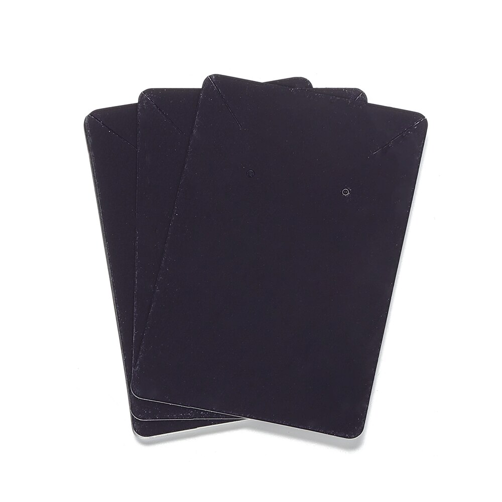 50 sztuk/partia 5x5cm 6x9cm Kraft Paper Card kolczyki naszyjniki karty do pakowania biżuterii karton wiszące cena Tag karty: 6X9cm Navy color