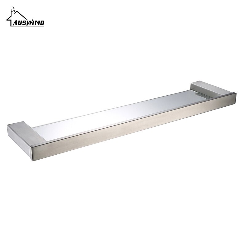 Set de accesorios de baño, toallero de acero inoxidable con soporte para Set de accesorios de baño, toallero, toallero y toallero de plata cepillada Sus 304