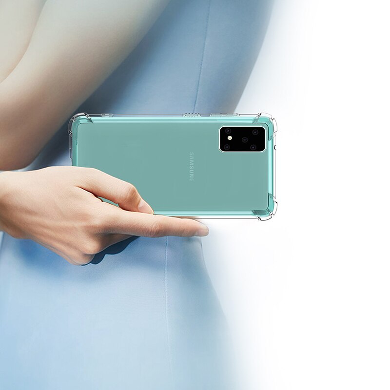 Caso antiurto per Samsung Galaxy S10 lite S20 S10e S8 S9 più Casi di Telefono In Silicone per Samsung S20 Nota 10 9 8 Della Copertura posteriore