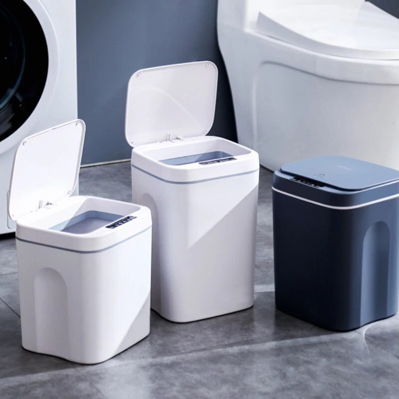 Air Lite Waste Bin Chargeable Smart Trash Can Automatic Rubbish Bin Smart Trash Can Automatic Sensor