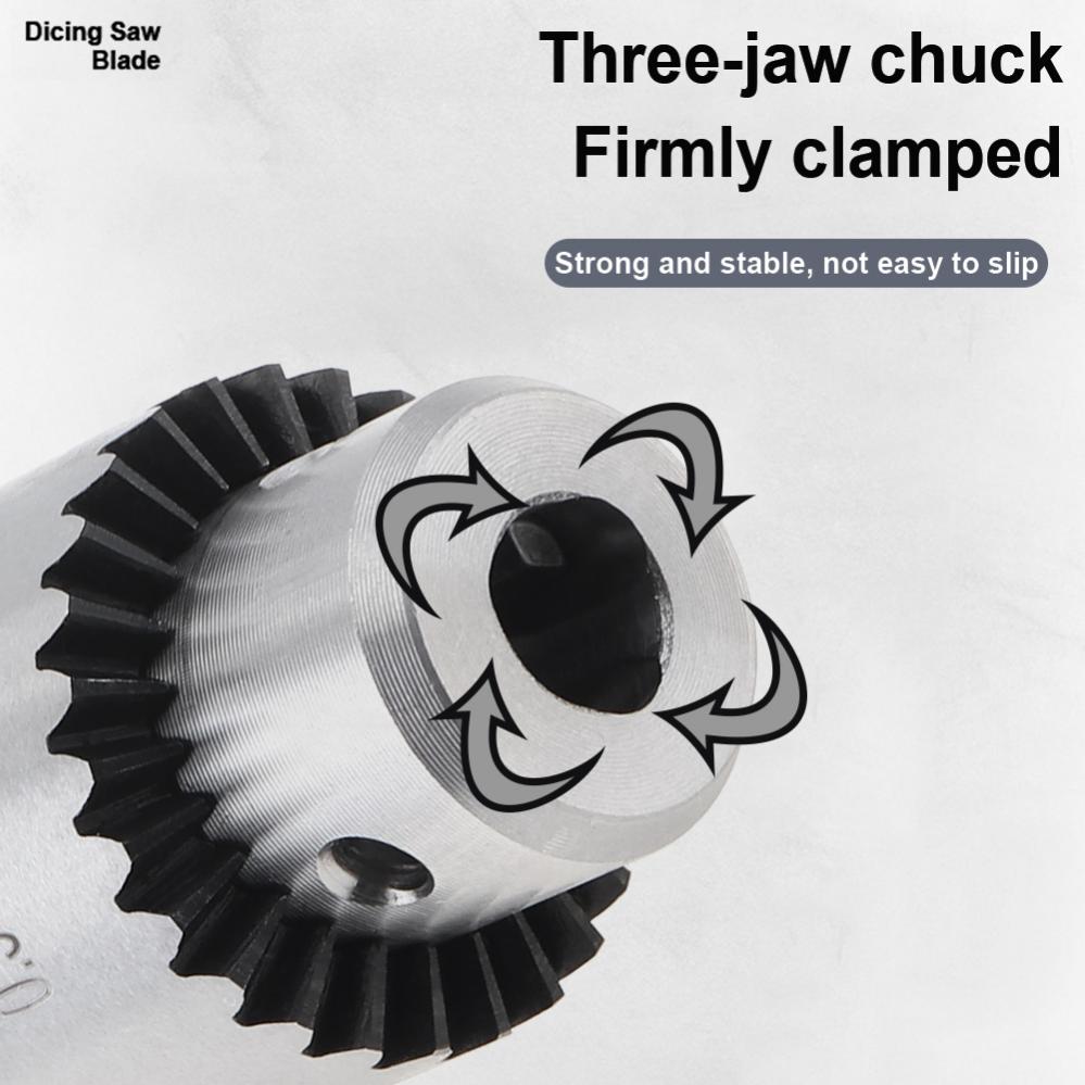 Drill Chuck 0.3-6.5mm JT0 Mini Drill Chuck Taper Mounted Micro Motor Drill Chuck With Chuck Key Lathe Machine Tools Accessories