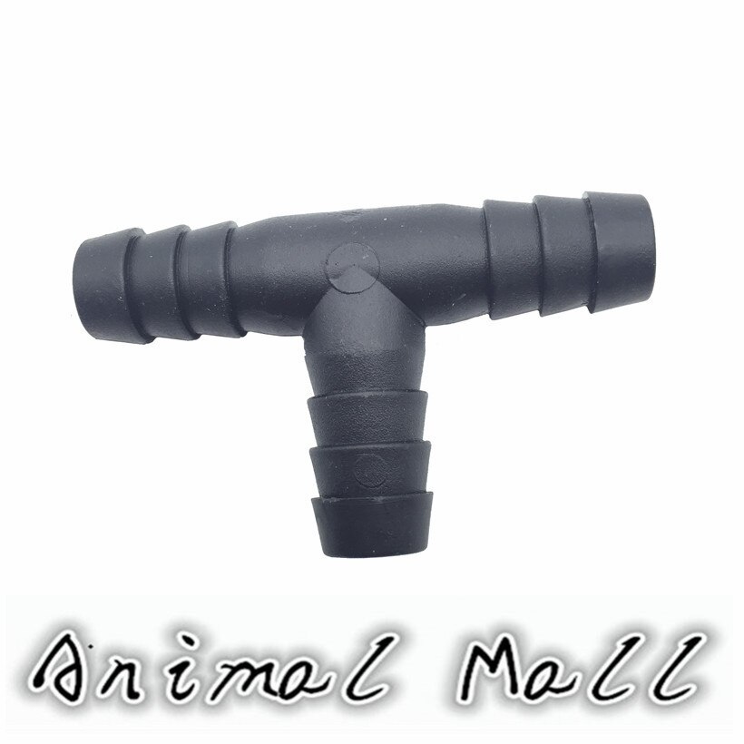 Cano de plástico 50 peças 9.5mm, tubulação de plástico animais sistema de água potável aves ferramenta bebedouro jardins necessidade de beber pássaros