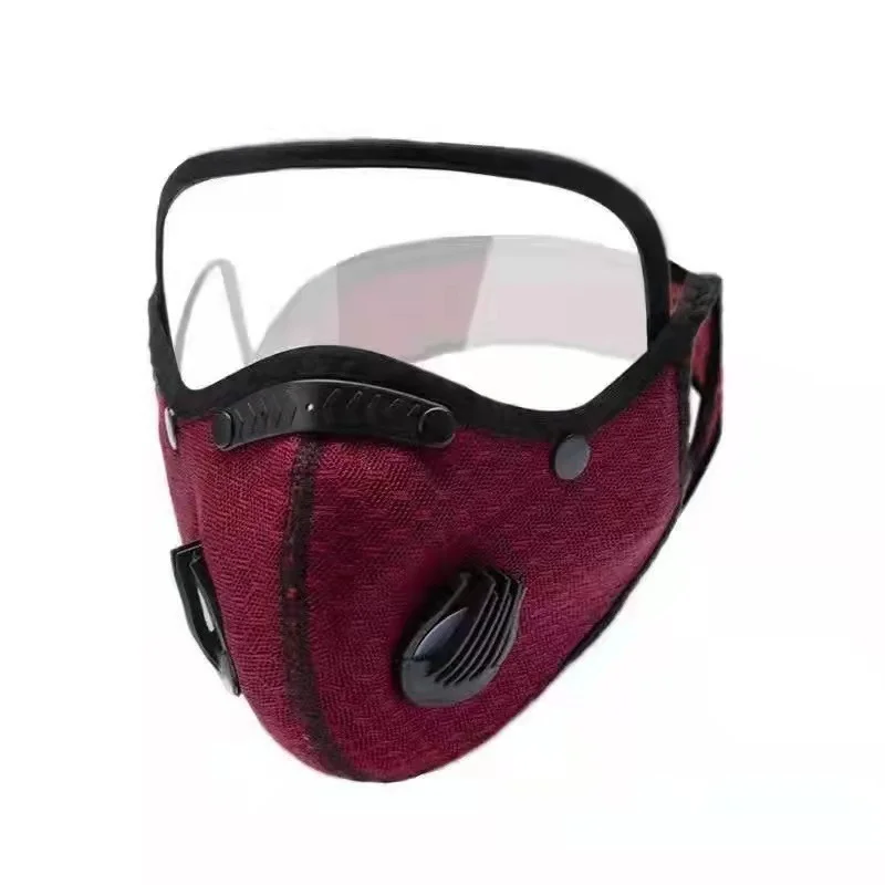 Radsport Schutz gürtel Filter maske draussen Laufen Sport staub dichte warme Maske Linse abnehmbar