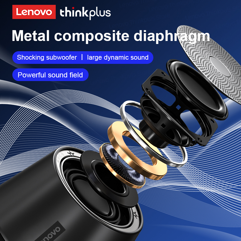 100% Originele Lenovo K3 Pro 5.0 Portable Bluetooth Speaker Stereo Surround Draadloze Bluetooth Speakers Audio Player Luidspreker