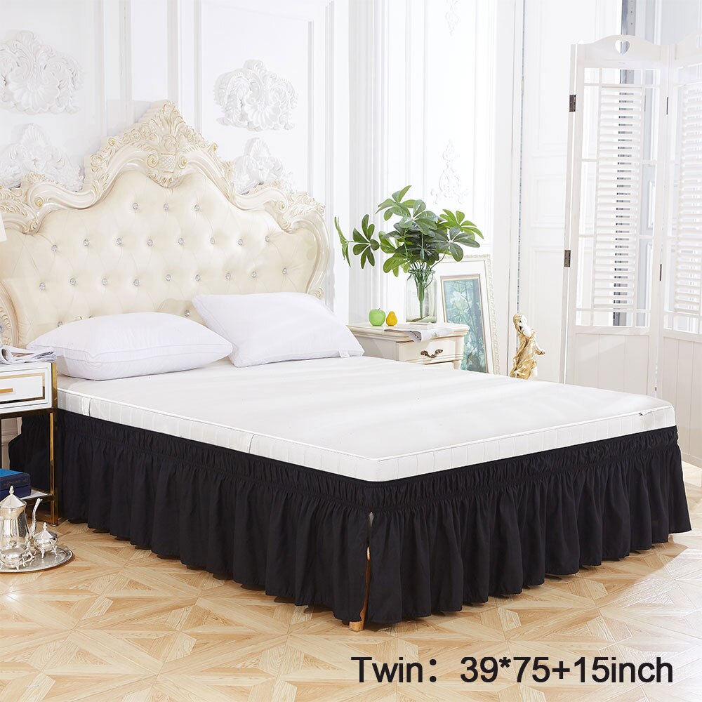 Neue Feste Elastische Bett Felsen Heimat Hotel Schlafzimmer Dekorationen Liefert 8 Farben Heimat Textil Bettdecke Bett Röcke