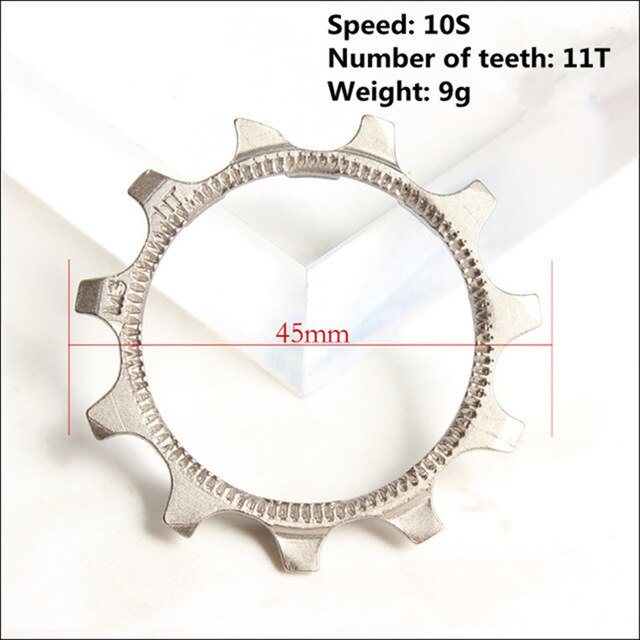 MTB / road bike cassette flywheel 8S 11T-19T full range of flywheel repair parts compatible with SHIMANO / SRAM / SunRace: 10-Speed 11T