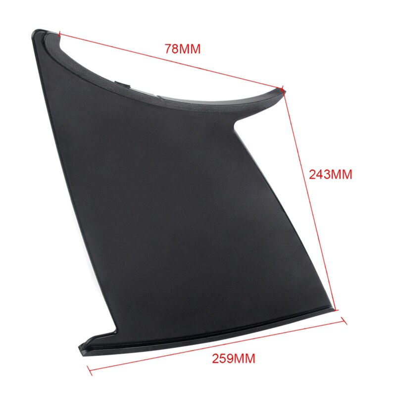 1 alerón trasero para coche, soporte estabilizador trasero para subaru impreza wrx sti sedán