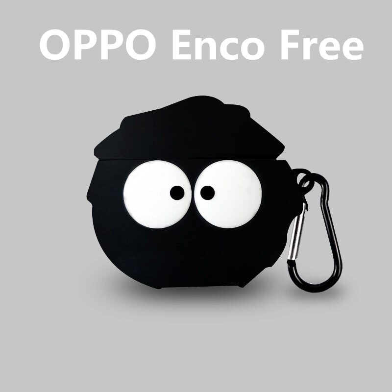 Protective Case For OPPO Enco Free 3D Unique Shockproof Headphone Case For EncoFree Cover: 01