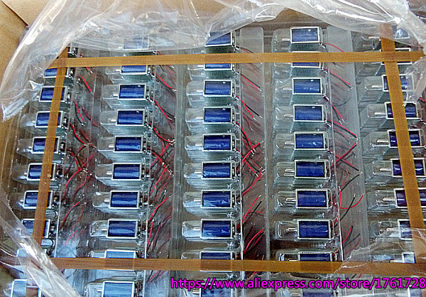 Brand DC 3V sphygmomanometer valve 12*10*20 mm normally-open air escape valve ~