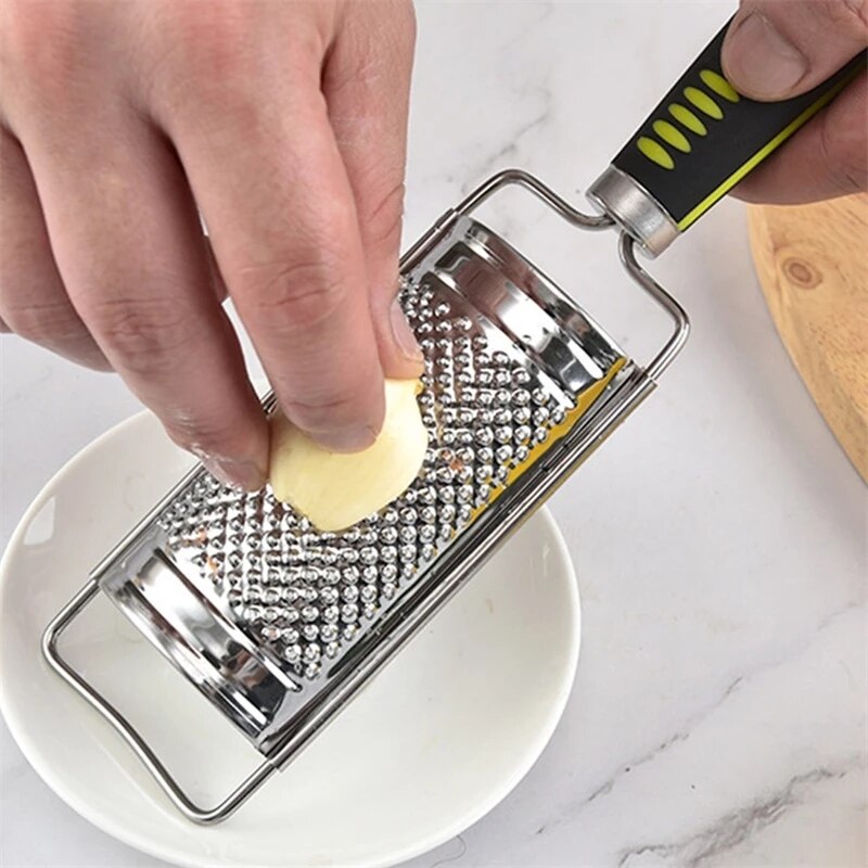 Roestvrij Staal Plantaardige Rasp Multifunctionele Plantaardige Slicer Chopper Cutter Wortel Aardappel Knoflook Gember Rasp Keuken Gereedschap: suanrong pao