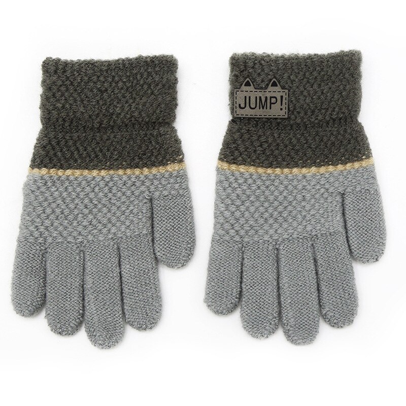 Herbst Winter Weiche Gestrickte Baby Handschuhe Warme freundlicher Handschuhe Karikaturen freundlicher Handschuhe Reine Nähte Handschuhe Zubehör 5-7 jahre