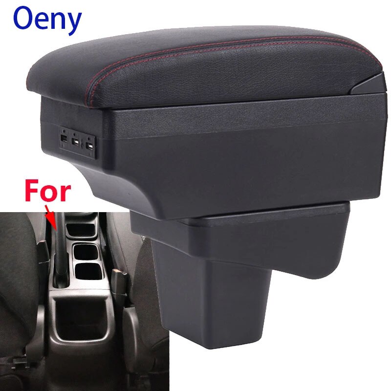 Dla Suzuki Vitara podłokietnik części robić modernizacji dedykowany podłokietnik samochdoowy centrum pudełko robić przechowywania samochód akcesoria wnętrze USB łatwy w instalacji