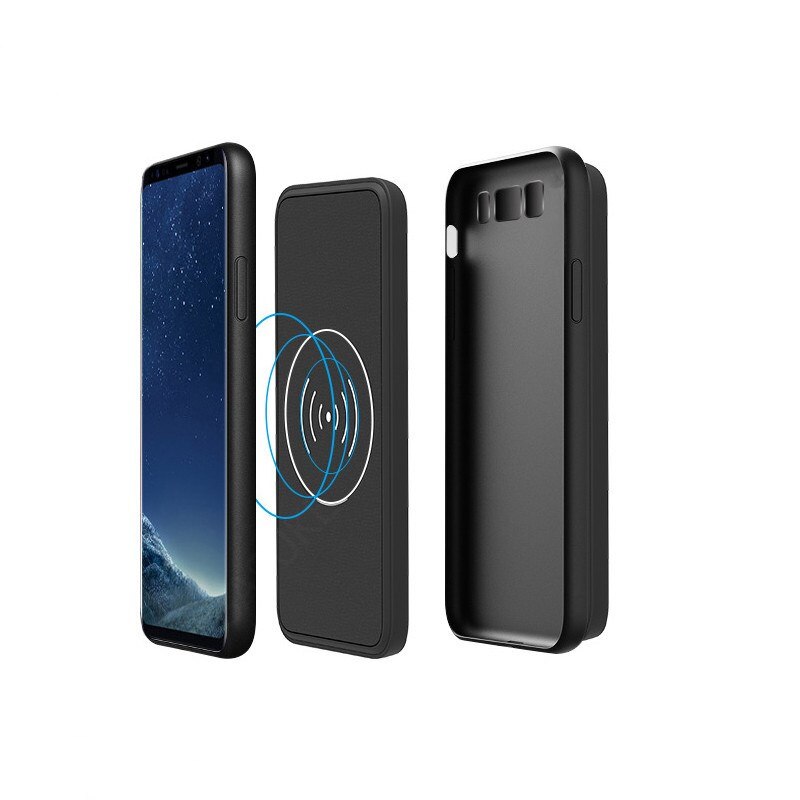 Draadloze Magnetische Acculader Gevallen Voor Huawei P30 Pro Batterij Case 5000Mah Draadloze Opladen Batterij Power Bank Cover Case