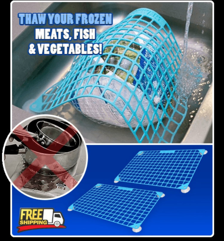 Quick defrost assistant meat and vegetable defrost kitchen gadget