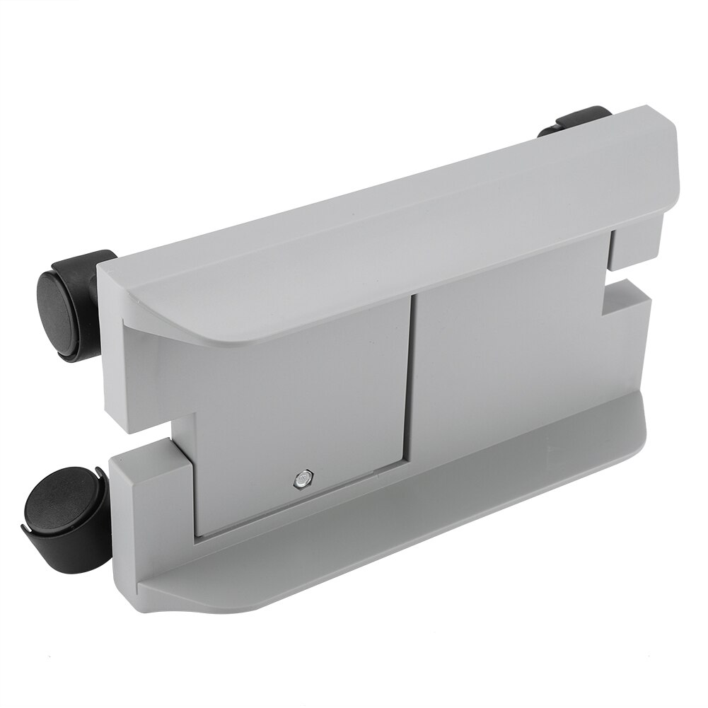 Width Adjustable PC Case Desktop CPU Stand Computer Tower Rolling Wheels