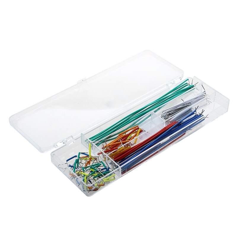 140pcs Connection Cable Wire for Breadboard Plate Test Plate PCB Test Circuit: Default Title