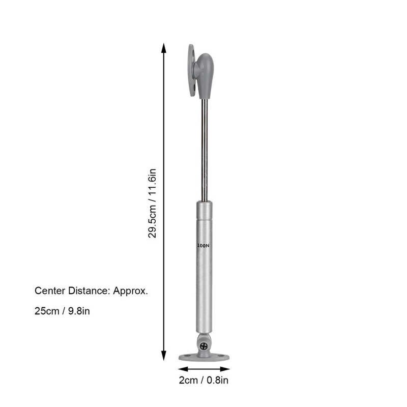 2Set 100N Gas Spring Strut Kit Cabinets Wardrobe Door Lift Support Furniture Hardware