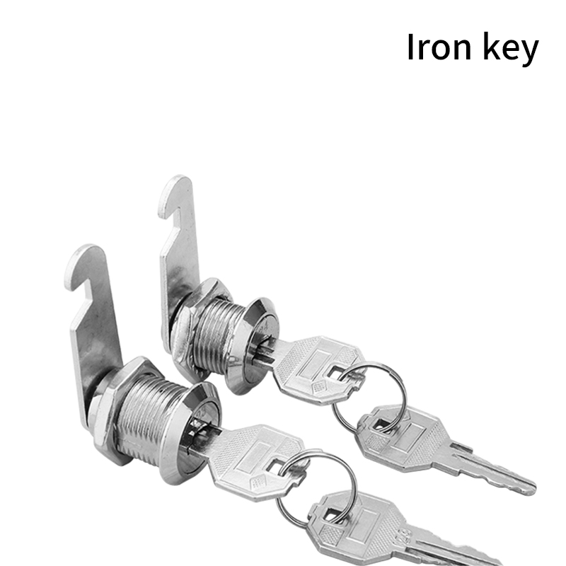 5 SETS Security Lock Metal Alloy Cylinder Cabinet Locker Cam Lock With 2 Keys Security Mailbox Lock Cabinet Drawer Cam Lock 18mm