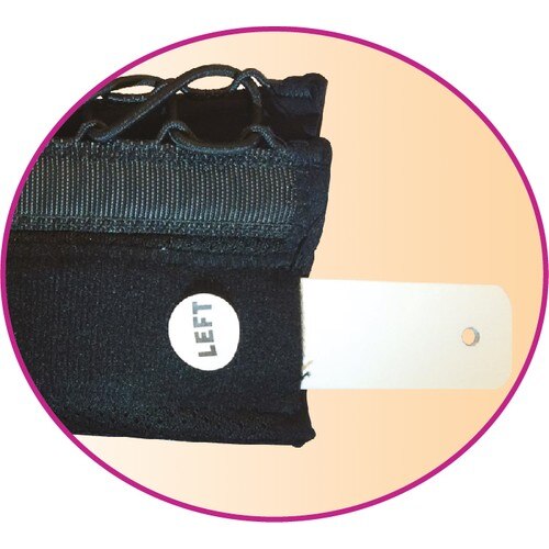 Variteks®Muñequera con respaldo de pulgar, muñequera de mano flexible V319