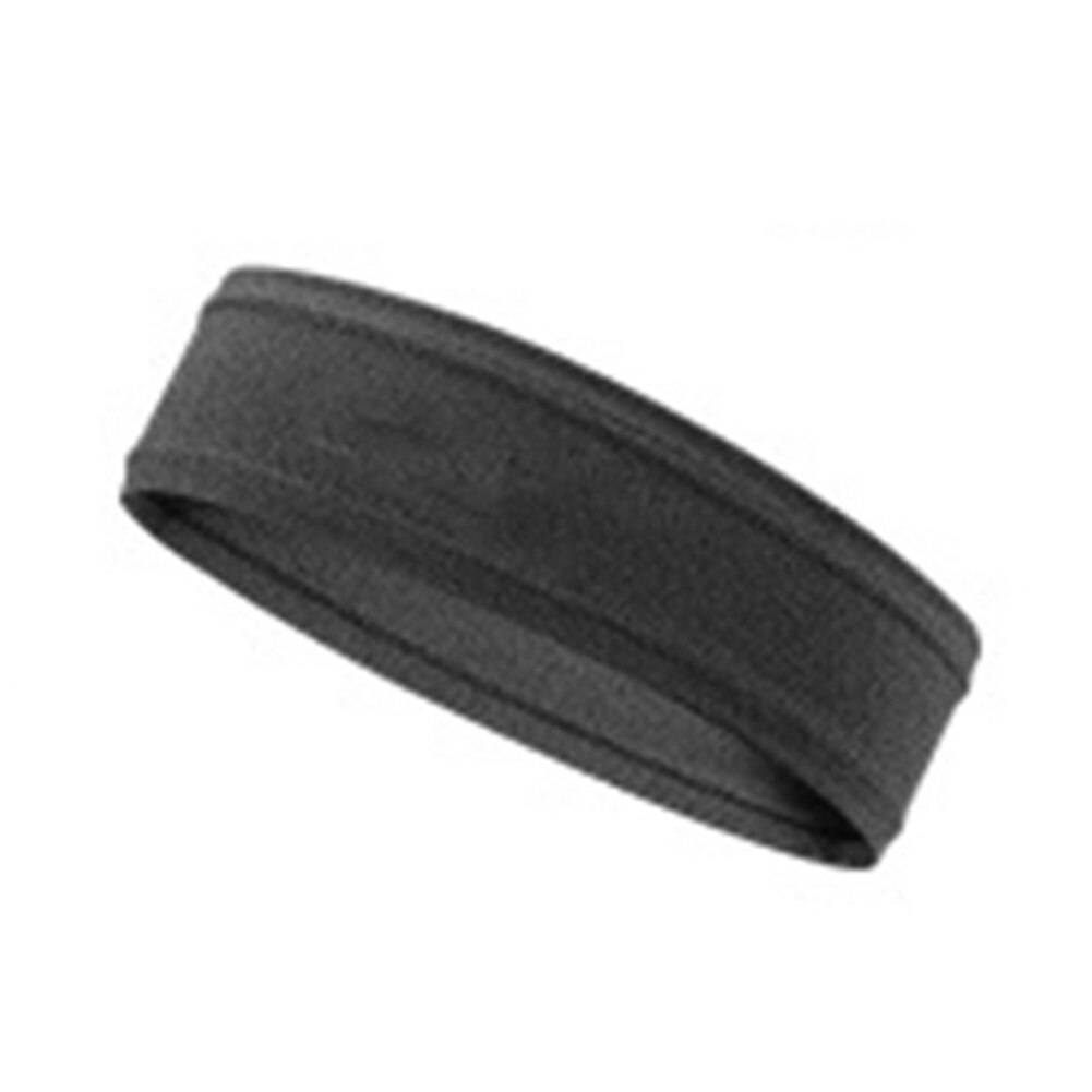 Bon sain Non Slip Sport bandeaux pour femmes hommes bandeau extensible doux séchage rapide léger entraînement bandeau d'exercice: dark gray