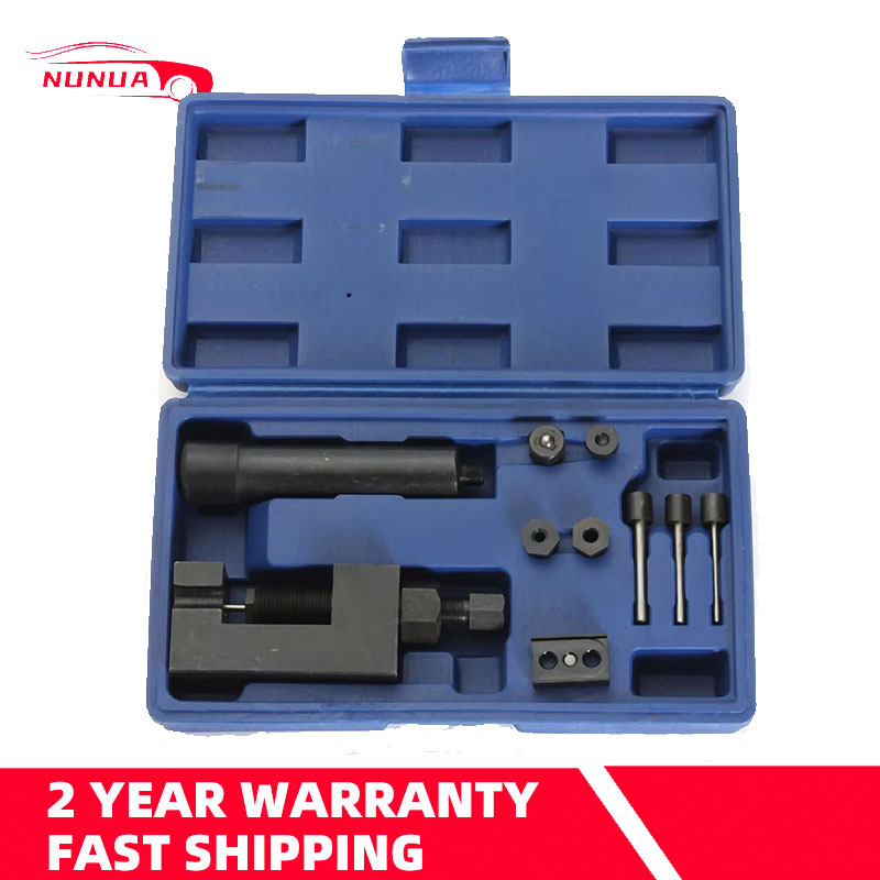 1Set Motorcycle Bike 520/525/530/630 Chain Breaker Splitter Riveting Tool Repair Launches Chain Pin Press Handle Chain Riveter