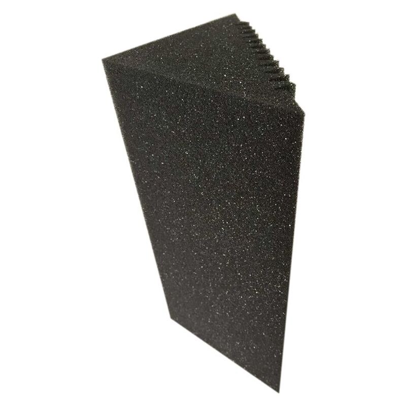 Trampa de absorción de sonido para estudio, espuma acústica de carbón/Negro, insonorizada, esquina de pared, 12x12x24 cm, 6 uds.